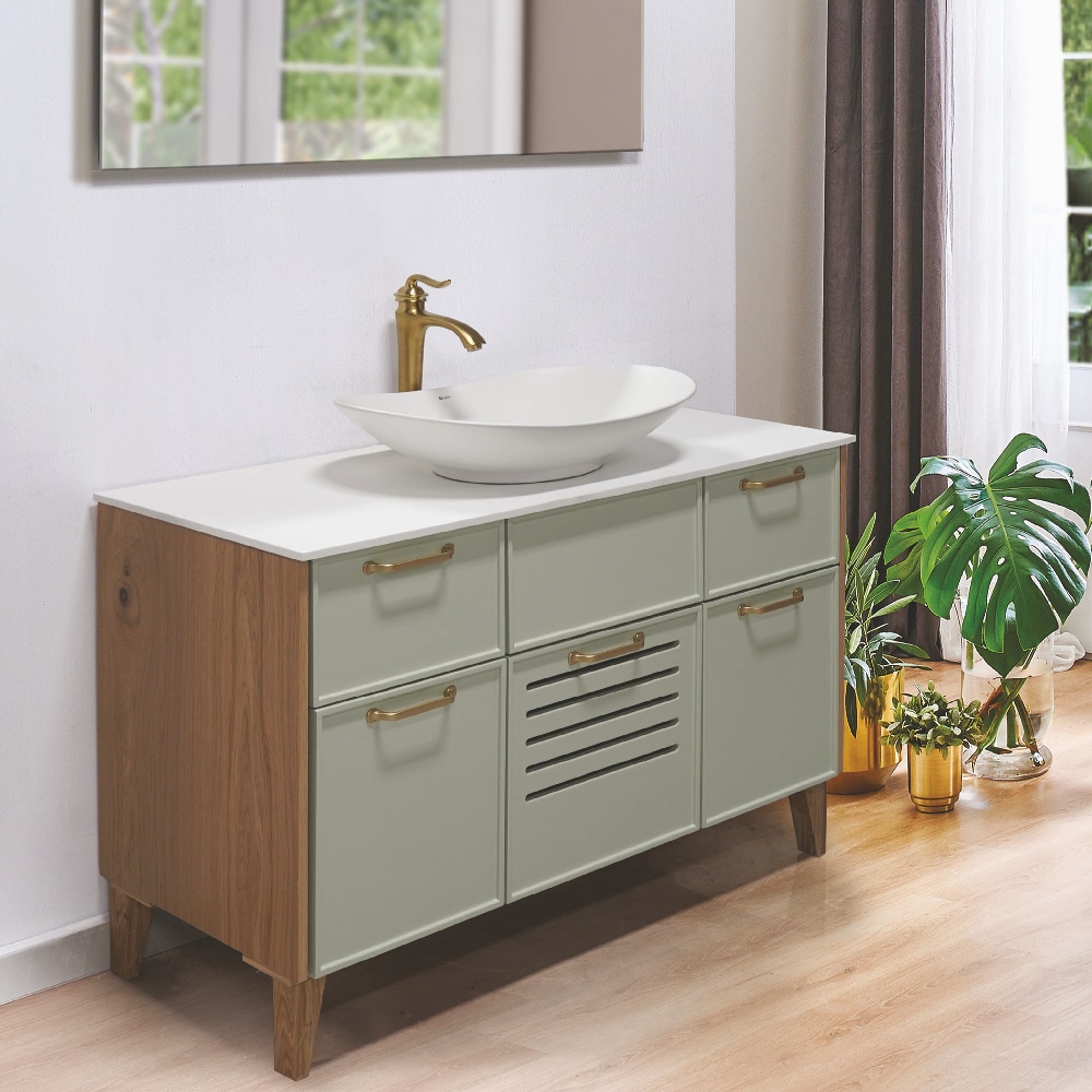 ארון תלוי MYKONOS מיקונוס 200 ס"מ עם משטח בוצ'ר\קוריאן – תמונה 3