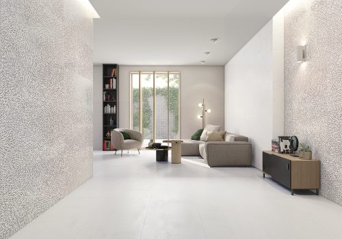 ⁦אריח פורצלן דיקורטיבי Mallorca Blanco-D מלורקה לבן 120*60 ס"מ⁩ – תמונה ⁦2⁩