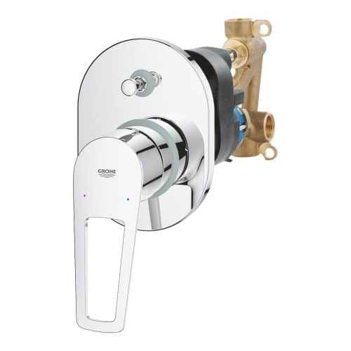 ⁦אינטרפוץ 4 דרך קומפלט GROHE BauLoop 29041001⁩ – תמונה ⁦3⁩