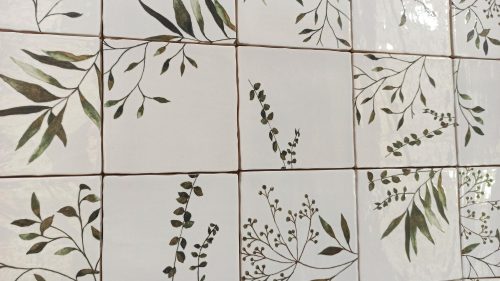 ⁦אריח פורצלן OLIVIA VERDE אוליו וירדי 15*15 ס"מ ספרדי⁩ – תמונה ⁦2⁩